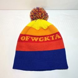 Tyler the Creator 'OFWGKTA' Odd Future Rainbow Beanie One Size Unisex Merch Hat
