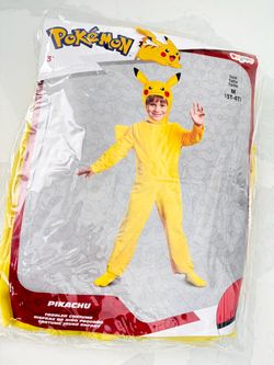 Pokémon Pikachu Toddler Costume Size M (3T-4T) NEW