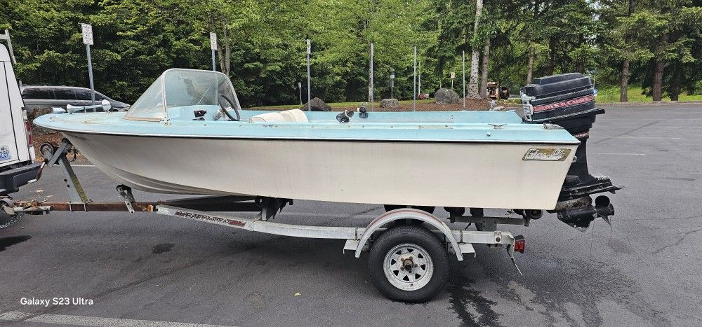 Boat And Trailer