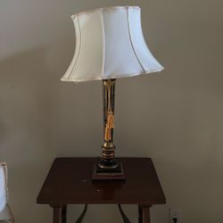 Vintage Decorative Table Lamp with Shade (NO BULB!)