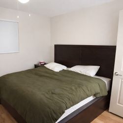 King size Bed With Mattress From City furniture