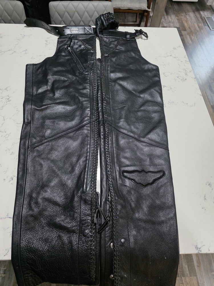 Women's Harley Davidson Leather Chaps