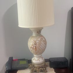 Set Of Two Antique Lamps 