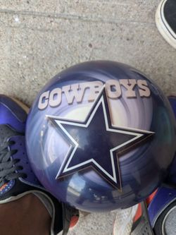 Dallas cowboys bowling ball
