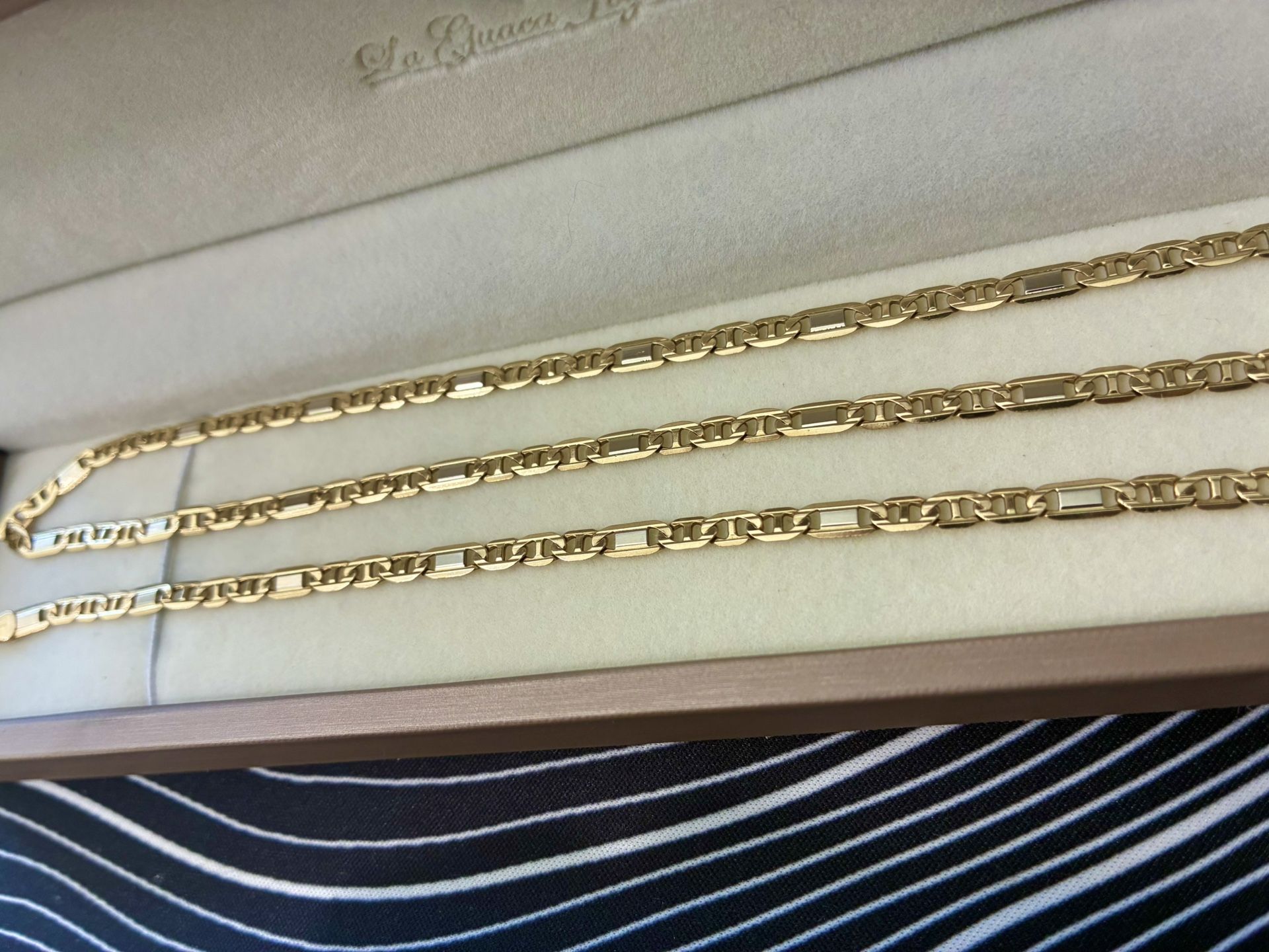 ✨Solid 18K Colombian Gold Chain – 25in, 16.3g Serious Buyers Only