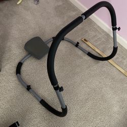 Signature Fitness Ab Mat Trainer Abdominal Machine Exercise Crunch Roller Workout Exerciser