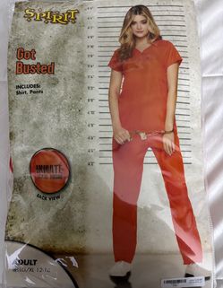 Prisoner/inmate costume