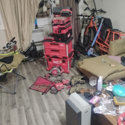 Milwaukee Packout Setup With Tools And Batterys