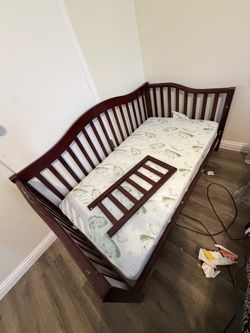 Convertible Toddler Bed with Mattress