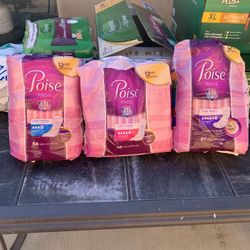 Poise Feminine Pads 