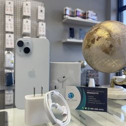 iPhone 15 Plus Unlocked 128Gb Blue Like New With Warranty