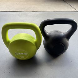 10lb Kettlebells 
