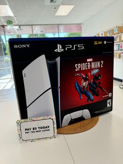 LIMITED STOCK 🔥 Sony Playstation -  PS5 Slim & PS5 Pro  - Gaming Console– Take It Home for Just $5 Down! 🎮