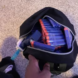 Back pack of Nerf bullets (800+ Bullets)