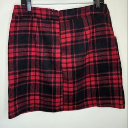 HYFVE Women's Plaid Mini Skirt 