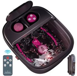 Foot Spa Bath Massager with Remote Control