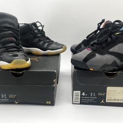 2 Air Jordan’s  Size 4 