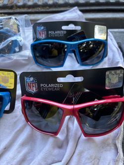 NFL Polarized Sunglasses – Blue & Red, New