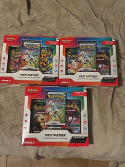 First Partners Series 2 TCG Pokemon Box