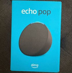 Amazon Echo Pop Bluetooth Smart Speaker with Alexa (1st generation)
