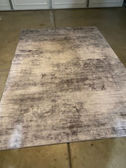 Gray area rug