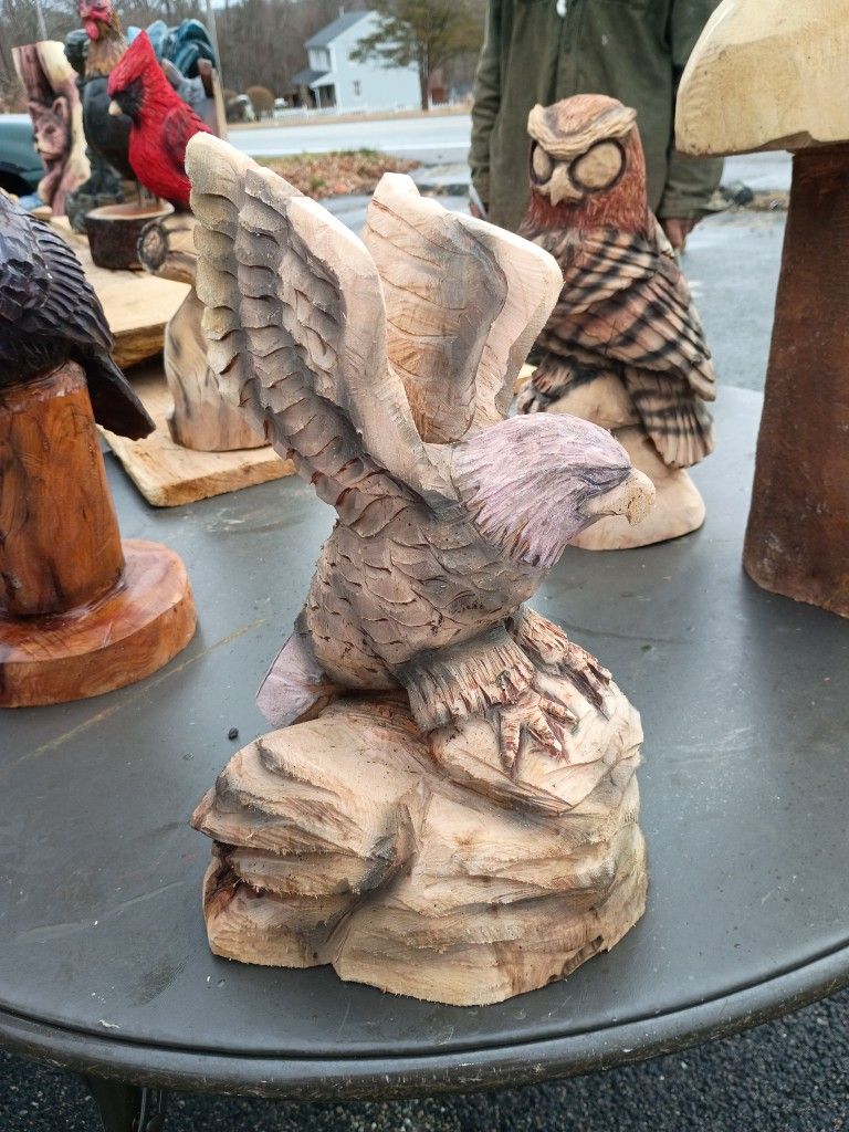 Eagle Carving