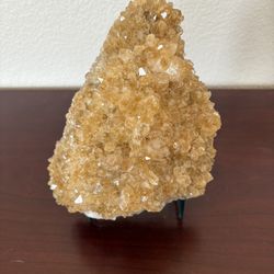 Large Citrine Crystal Cluster