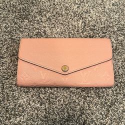 LV Sarah Wallet In Empriente Leather 