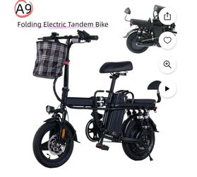 White 2 seater ebike brand new 400$