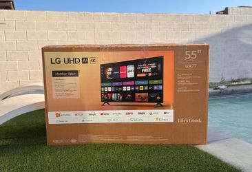 55” Lg smart 4k led Uhd tv