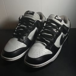 Nike Swoosh Dunks Black And Gray
