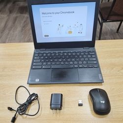 Lenovo Chromebook model #82CD 
4gb Ram