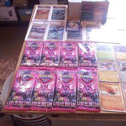 Pokemon Cards Slabs Unopened Packs Yellow Backs And Box For Cards Don't Know Nothing About Pokemon Probably More Than I'm Asking