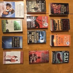 📚 Paperback Book Bundle – Popular Authors (Romance, Thriller, Mystery)