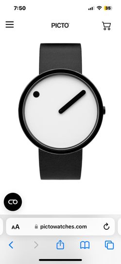 Brand new Danish PICTO wrist watch (40mm)