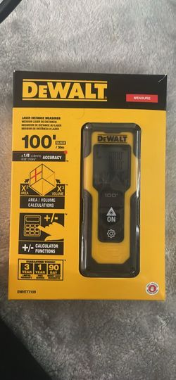 DeWalt Laser Distance Measurer 100ft DWHT77100