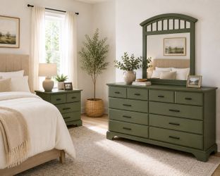 Refinished Vaughan-Bassett Bedroom Set