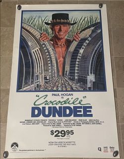 Crocodile Dundee Movie Poster