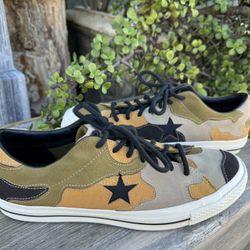 Converse 2019 One Star Ox 'Green Brown Used Once! Men’s 10 Women’s 12