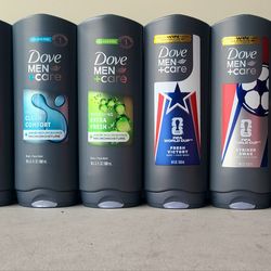 Dove men's body wash