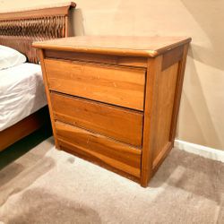 $15 for (1) Small 3- Drawer Wood Dresser - 30W x 21.5H x 30H