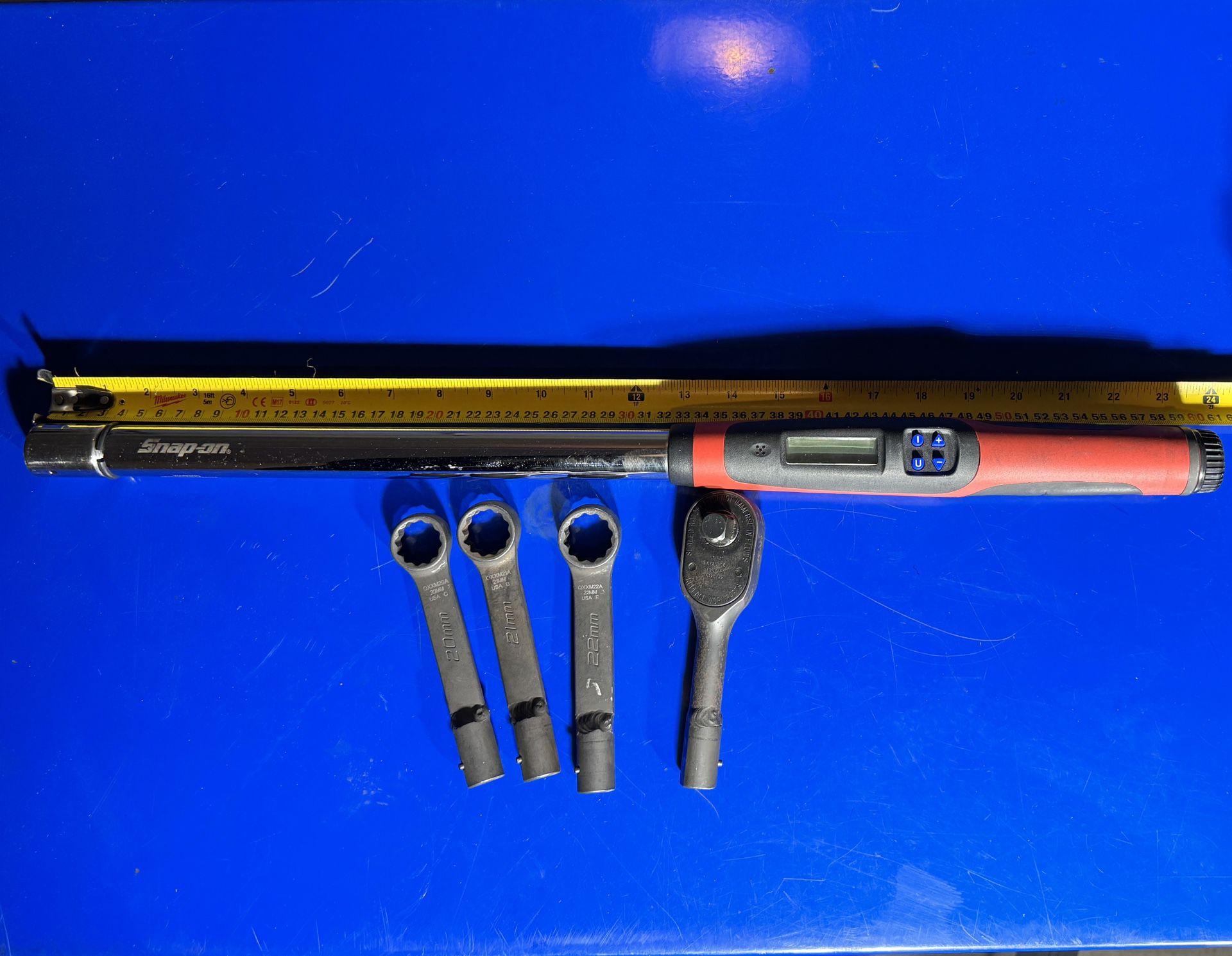 Snap On Interchangeable Head Torque Wrench 
