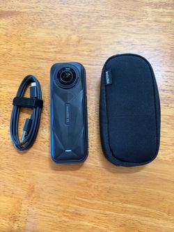 Insta360 X5 360 Camera with Soft Case & USB-C Cable