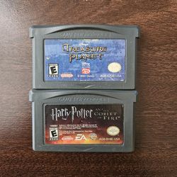 Treasure Planet And Harry Potter Gameboy Advance Bundle