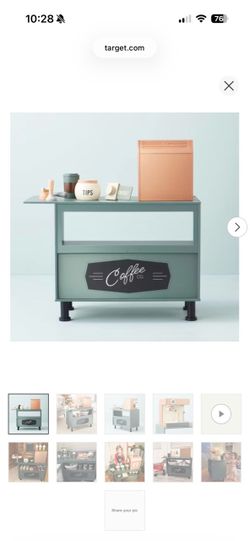 Kids Wooden Play Coffee Shop Set