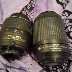 Vintage Nikon DX SWM VR ED IF 55-200 Lense