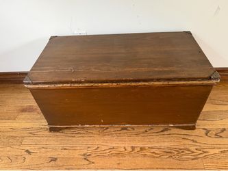 Vintage trunk/ wooden box