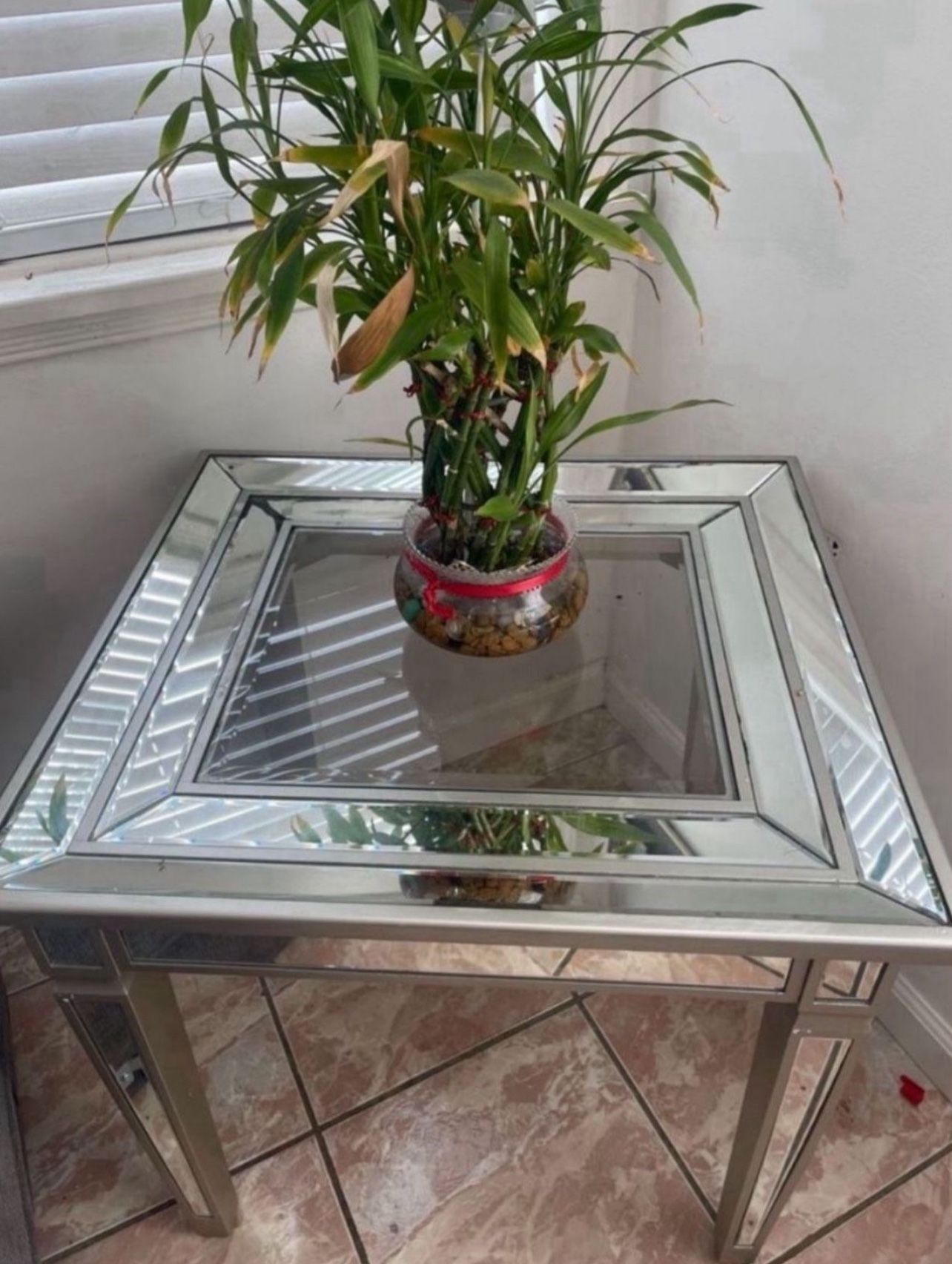 Set Of 2 Mirrored Tables