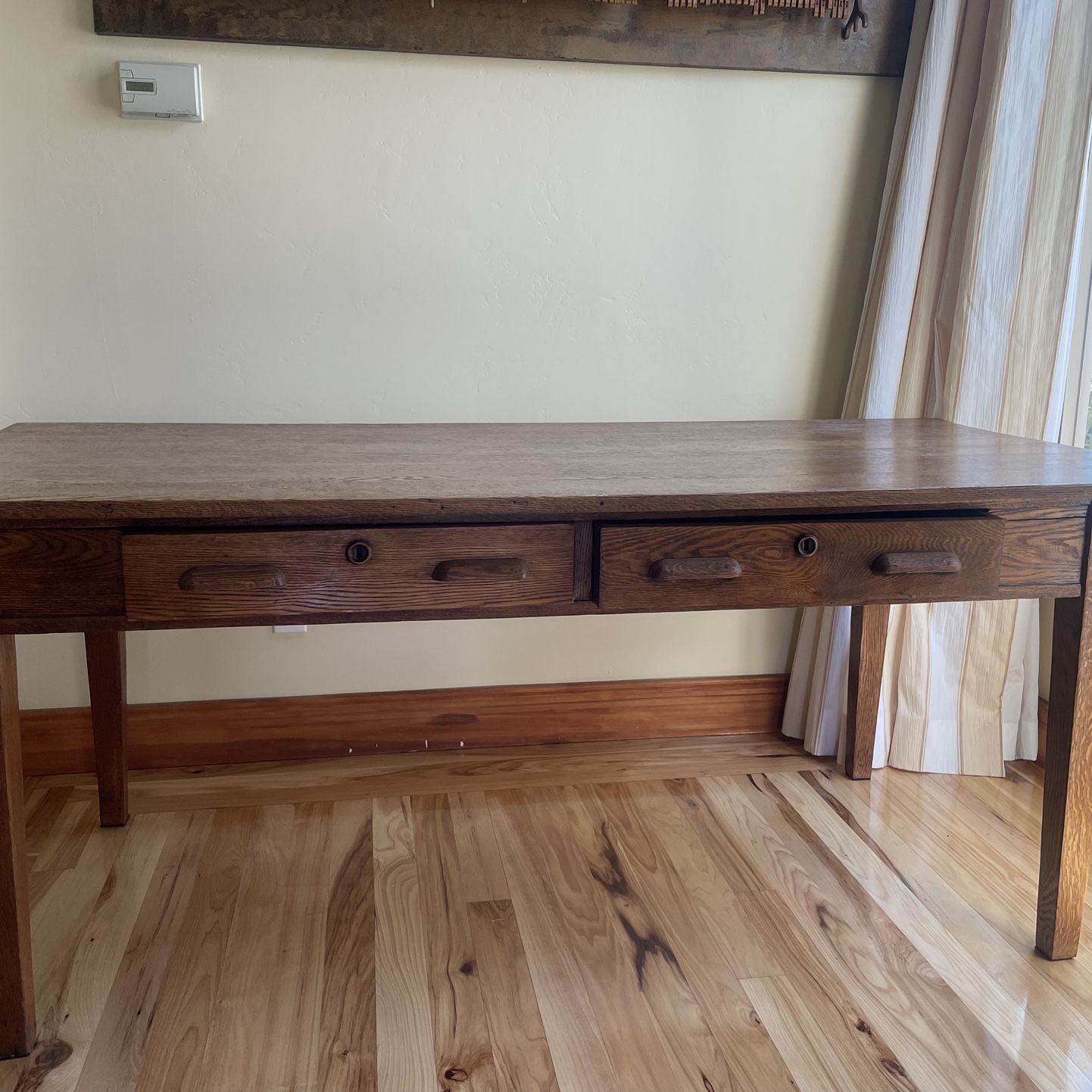 Early Oak Table/ Desk
