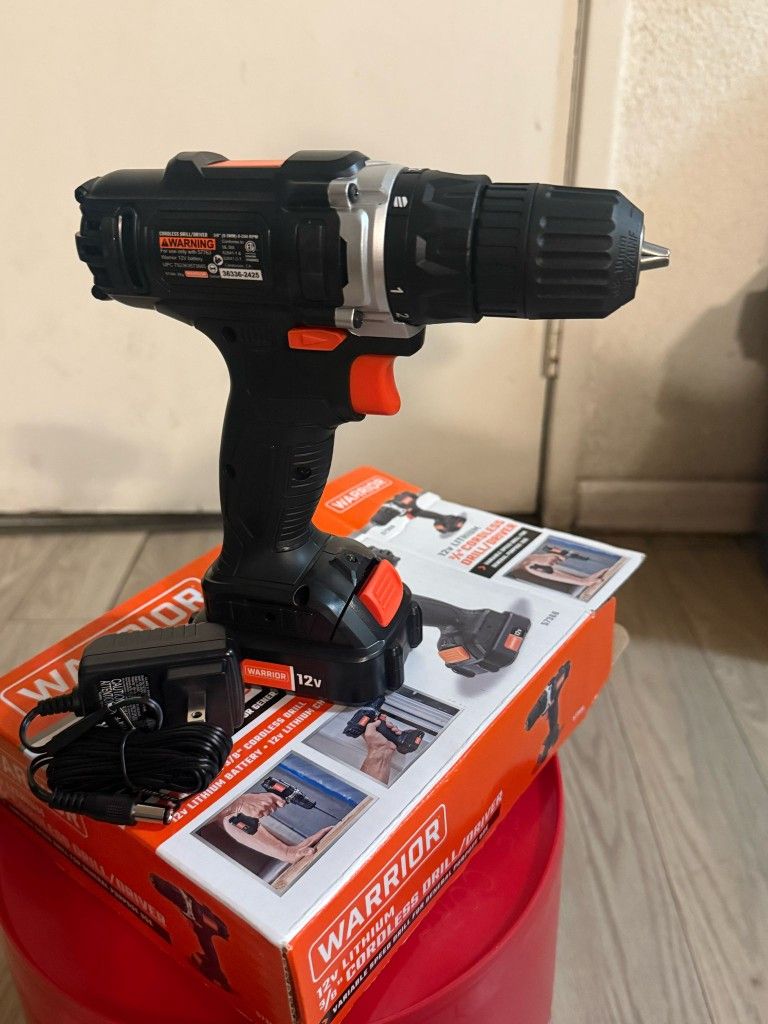 Taladro De 12 Voltios Marca WARRIOR(ONLY TOOL)
